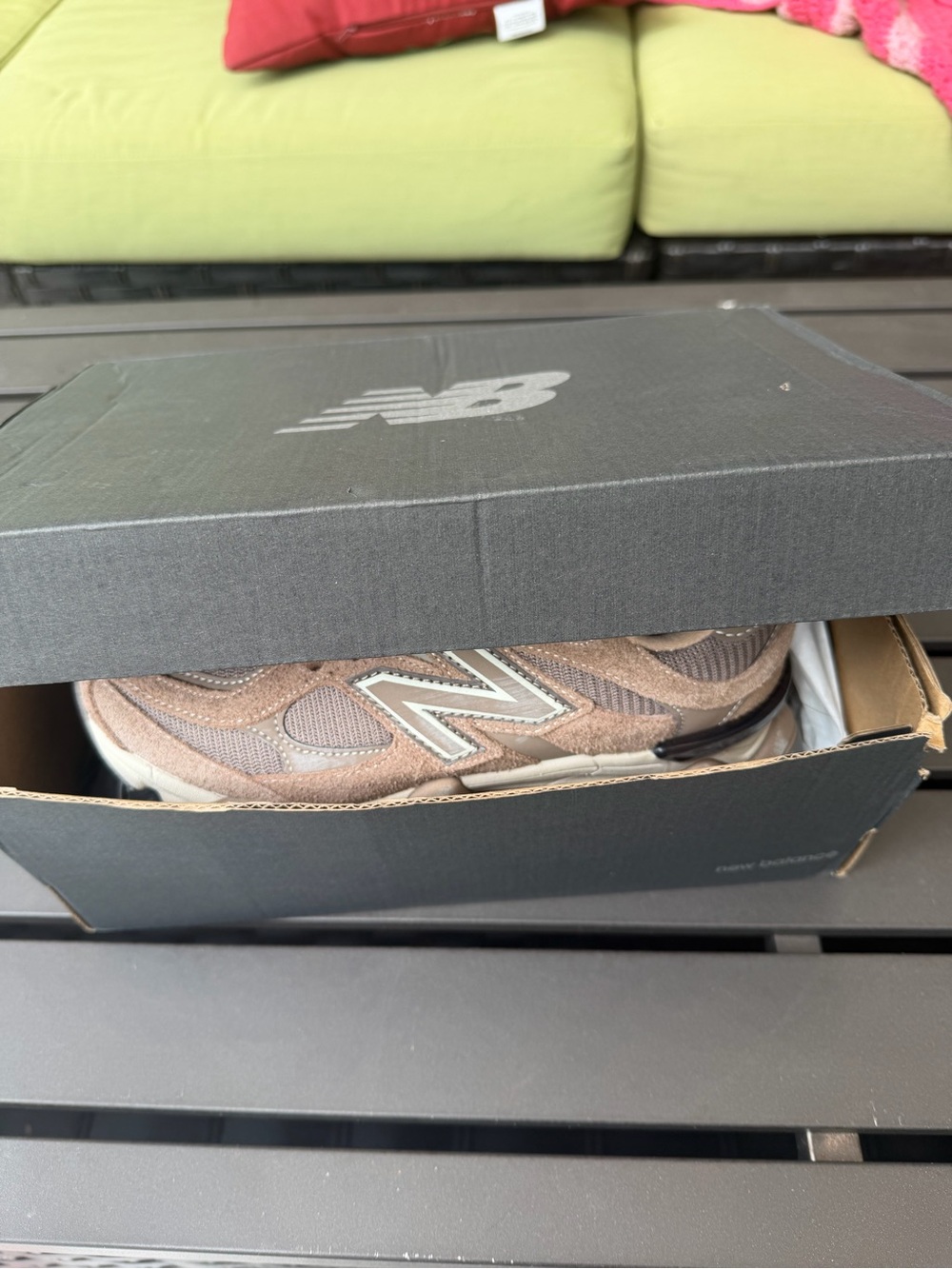 New Balance 9060 Mushroom 8.5 - Picture 10 of 13